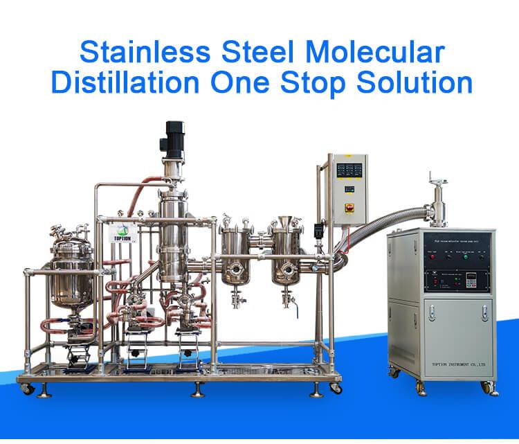 јединица за молекуларну дестилацију molecular distillation unit